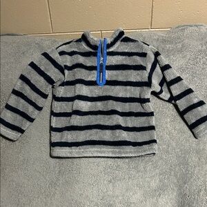 Hanna Andersson Boys Blue Fleece Pullover